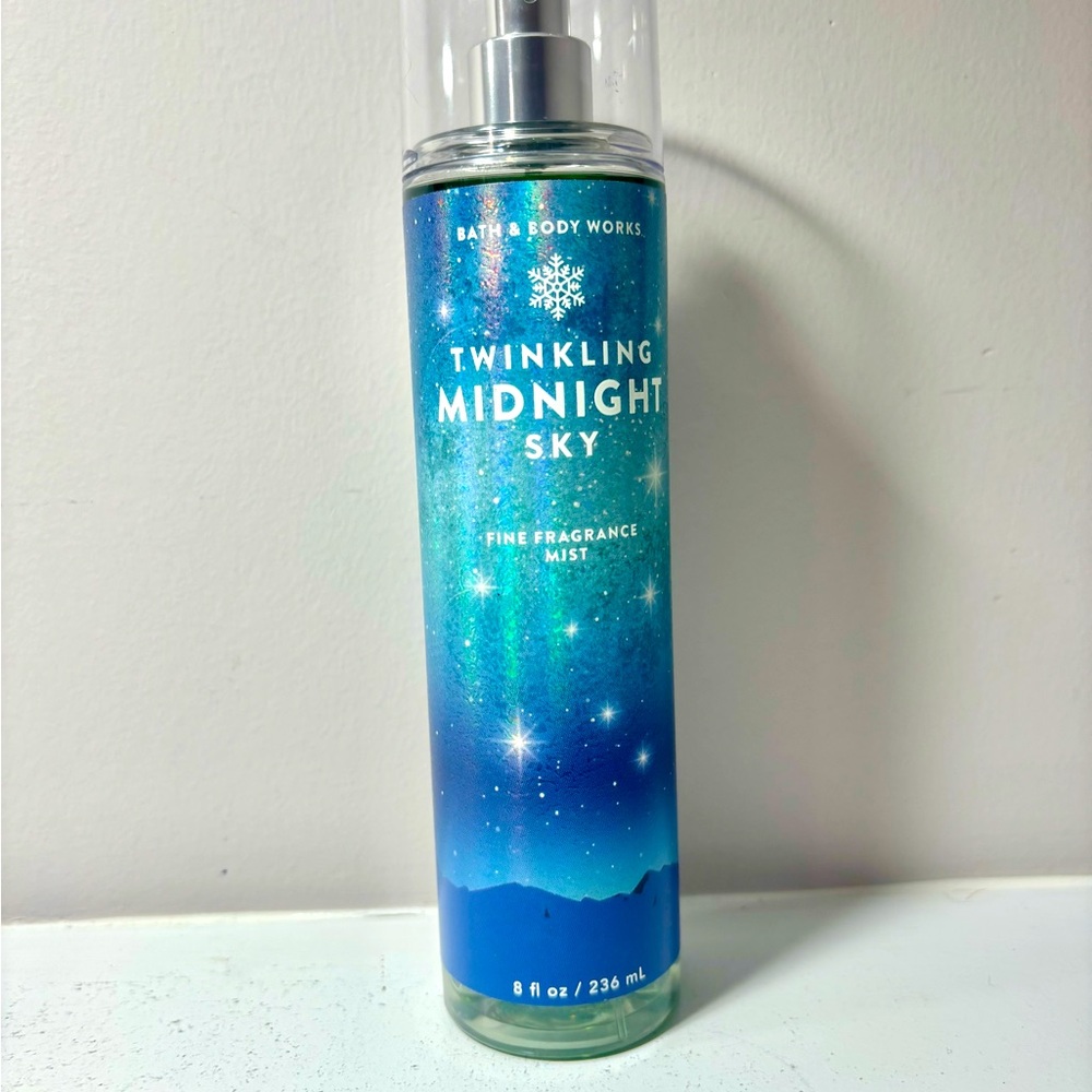 Bath & Body Works Twinkling Midnight Sky Fine Fragrance Mist 8 fl oz NEW